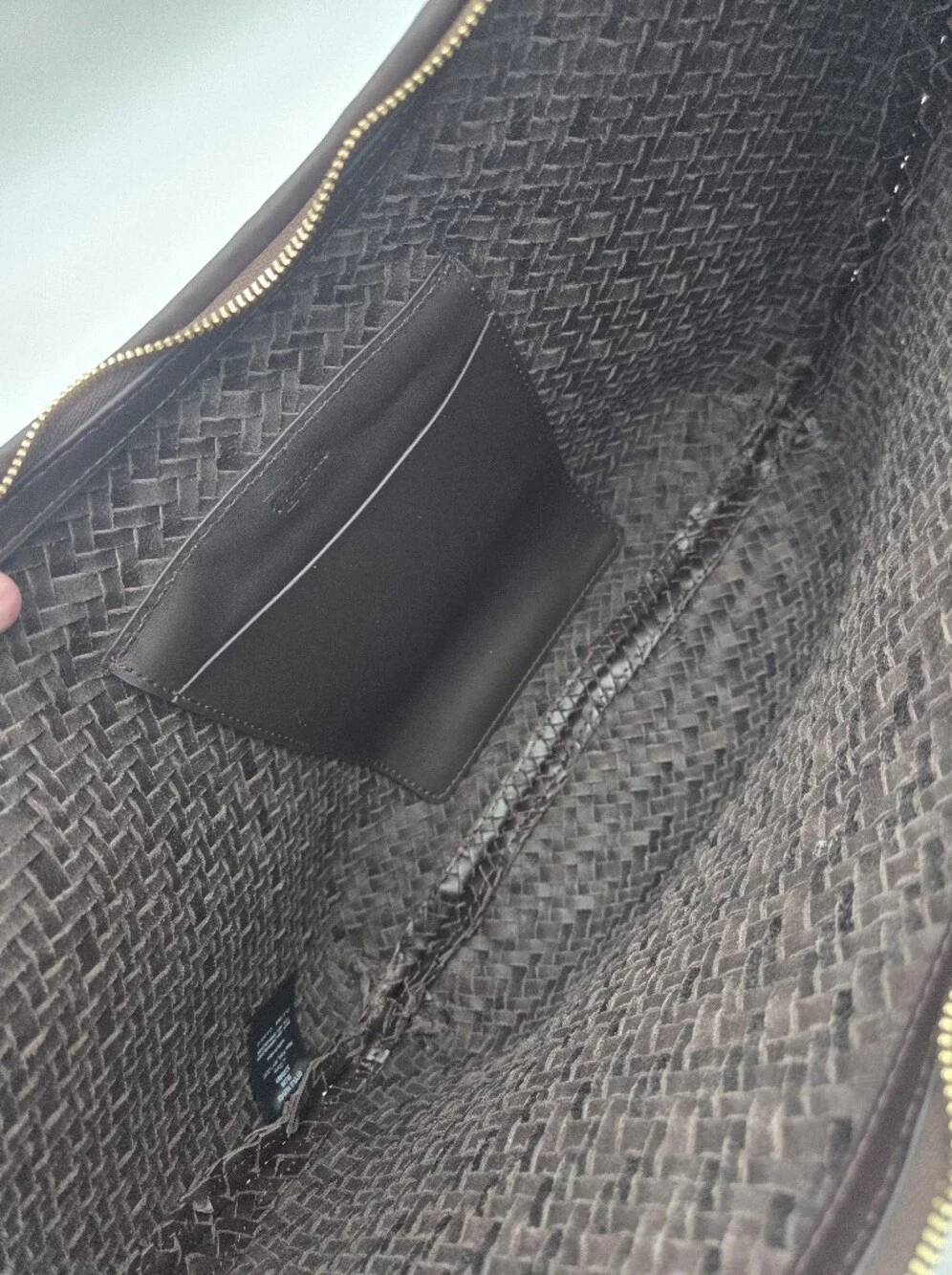 Madewell The Essential Curve Shoulder Bag In Coffee Bean